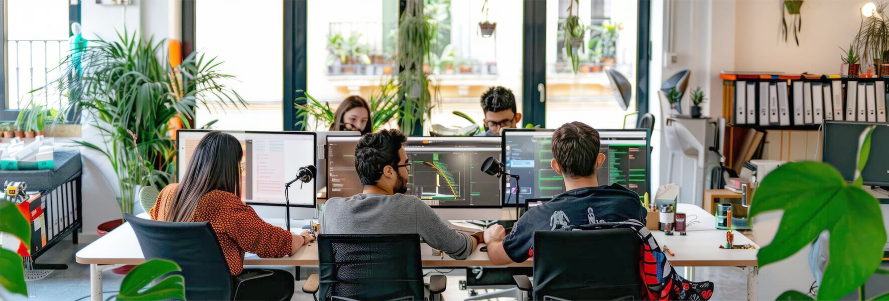 Hire4Higher team collaborating