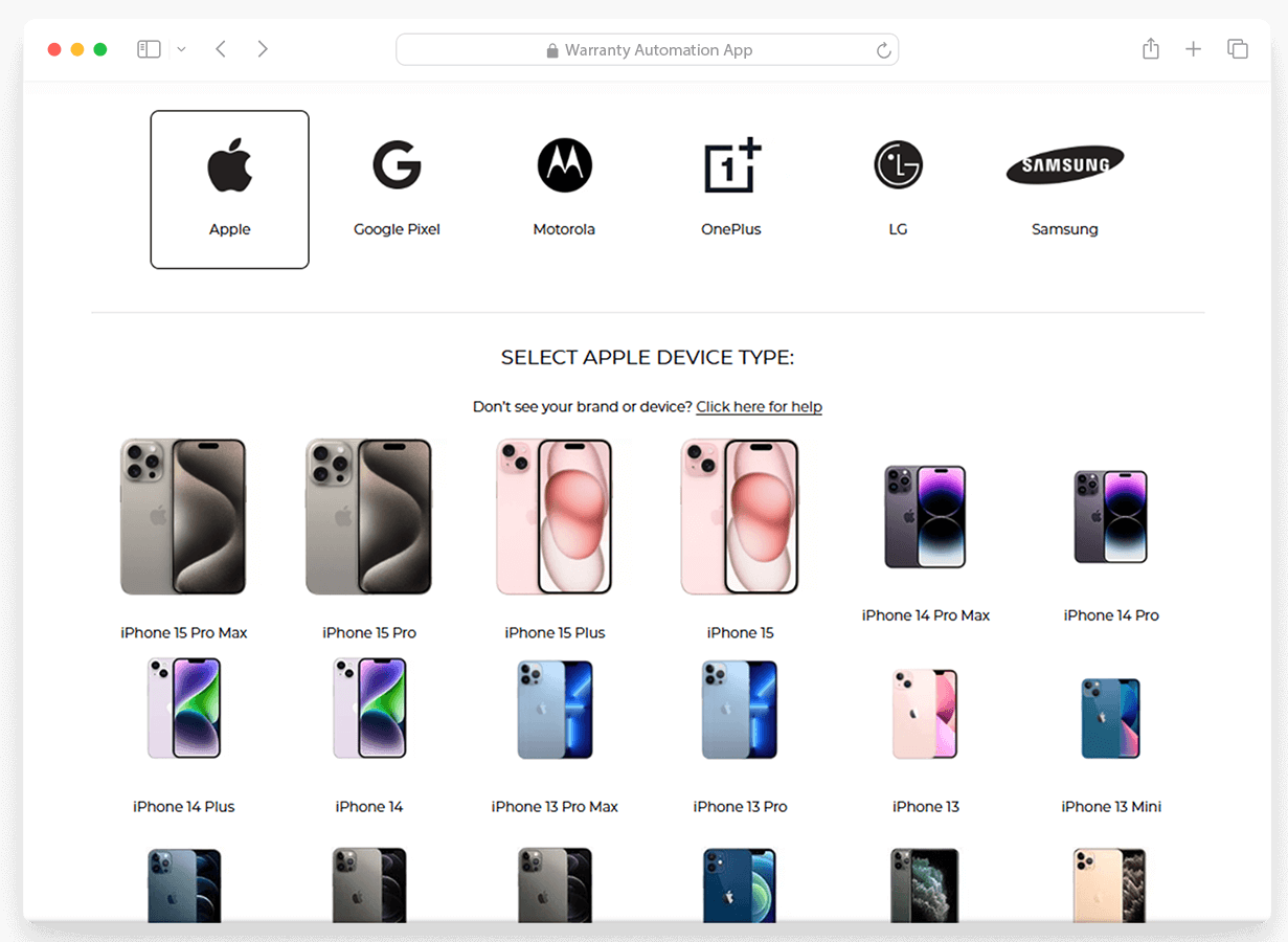 App User-Friendly Interface